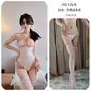 Uniforme Sexy de Ropa Íntima Noche Larga Mono Sexy de Agua Muerta con Abertura en la Entrepierna Body Sexy de Tirantes Qqny Femenino 2054