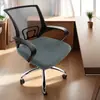 Funda para silla de oficina elástica de terciopelo zorro plateado transfronteriza de Amazon, funda para taburete de placa, color liso, funda universal para cojín de silla, generación SHEIN