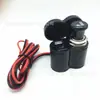 Tomada de isqueiro de carro elétrico soquete usb aplicável carregador de celular 2 em 1 isqueiro de motocicleta isqueiro