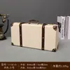 Itens Decorativos Vintage Retrô Estilo Americano, Caixas de Armazenamento de Couro para Decoração de Casa, Vitrines de Lojas e Cafés, Caixas para Adereços de Fotografia