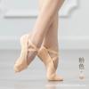 Wuyuan Wangjun 101076 Tecido Elástico Sapatilhas de Dança Sapatilhas de Ballet Stretch em Quatro Direções Macias e Confortáveis Sapatilhas Cor da Pele Gato