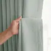 Cortinas Jacquard Chenille Embossado de Luxo Leve Francês com Alta Proteção Solar, Estampa de Orquídea em Tinta, para Quarto, Sala de Estar, Janela de Canto, Venda por Atacado