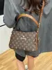 Bolso para Madre de Mediana Edad Estilo Retro de Alta Gama Estampado para Presbicia Bolso Bandolera Cruzado de Hombro Nuevo 2025 para Mujer