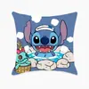 Almofada Criativa da Série Cartoon Stitch, Capa de Almofada Fofa para Casa, Quarto, Sala de Estar, Capa de Almofada de Encosto Ultramacia