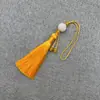 Xiangfei 8B-7 Loto Tallado Doble Borla Colgante Borla Traje Antiguo Dinastía Han Solapa Prensada Escalón Prohibido Estilo Antiguo Ropa con Espalda de Nube Accesorios