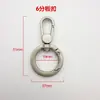 En Stock Kit de Colgante para Lanyard de Teléfono Móvil de 8mm Perla Baquelita Hebilla de Puerta Cuadrada Anilla de Resorte Colgante Accesorios para Joyería DIY
