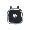 Cojín para asiento de coche famoso en internet felpa cálida anticongelante cojín para asiento de coche sentido avanzado funda de asiento sencilla en blanco y negro