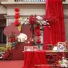 Tela de terciopelo, Tela roja para bodas, Fondo para conferencias, Mantel, Tela de decoración para bodas