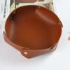 Nordic ins Leather Storage Box Desktop Storage Tray pu Leather Jewelry Cosmetic Key Storage Box Atacado