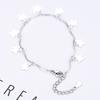 Pulsera de mariposa sencilla y bonita de estilo coreano para mujer, venta directa de fábrica, nueva joyería plateada de moda, joyería de mano