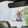 Chaveiro de Anjo Bebê Fofo Transfronteiriço Pingente de Mochila Presente Infantil Decoração de Árvore Pendurada Pingente de Carro