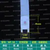 Válvula de vapor placa ciega válvula tira de silicona, válvula de gafas tira de silicona, en forma de D, convexa y cóncava tira de silicona para tapa superior de tambor de centrífuga