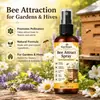Spray Atractante de Abejas KineShineX para Colmenar y Jardín, Atractante de Abejas con Fórmula Natural para Promover la Polinización al Aire Libre