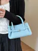 Hebilla de Cinturón de Moda Versátil Bolso Cesta Casual Elegante Bolso Cruzado al Hombro Moda Transfronteriza Bolso de Mano con Patrón de Lichi