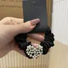 Perla de Amor Nueva Círculo Intestinal Delgado Cuerda para el Cabello de Bolas de Niña Simple Alta Elasticidad Cola de Caballo Tocado Elegante Titular