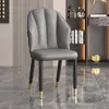 Cadeira de Jantar Simples Moderna de Luxo Leve Cadeira com Encosto Nórdico Cadeira Simples Cadeira para Sala de Jantar em Casa Banco Macio com Bolsa Banco Cosmético Mesa e Cadeiras de Jantar