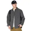 Ropa de Hombre Xintang Camisa de cuadros para hombre 2026 modelo nuevo estilo retro japonés cuello de solapa bolsillo chaqueta de camisa uso casual versátil