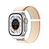 Adecuado para Apple Watch Series 11/Ultra 2, Correa de Velcro para Apple Watch Estilo Oficial Mismo Estilo Wild Trail Loop con Hebilla Negra