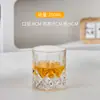 Juego de Vasos de Whisky de Lujo Ligero Creativo para el Hogar Cristal Espesado Cristal de Cristal Brandy Cerveza Copa de Vino
