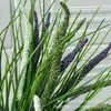 Nuevo Modelo de Alta Apariencia Flor Artificial de Espuma Lavanda de 7 Ramas Hierba Cola de Zorro para Decoración de Escritorio de Sala de Estar en Casa