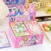 Jogo de Vestir Menina Livro de Adesivos Maquiagem de Princesa Menina Pequena DIY Artesanal Cena Coleção de Vestir Presente