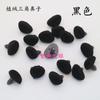 Boneca Brinquedo Boneca Urso de Pelúcia Flocado Nariz Preto Marrom Vermelho Rosa Flocado Nariz Triangular