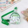 Bolsa Transversal Mini Infantil Versátil e Fofa, Bolsa de Peito Externa Ultraleve para Meninas, Bolsa Casual Infantil de Desenho Animado