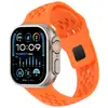 Adecuado para Apple Watch S11/Ultra correa de silicona, correa deportiva de silicona transpirable con corte angulado