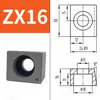 Bloque de Carril de Guía Lineal Bloque de Fijación de Carril para Máquina-Herramienta Placa de Presión Pórtico k3y4y5t1t2t3 Tipo Bloque de Cuña