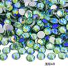 Não. 30 fundo plano diamante de vidro strass diy jóias de unhas redondas de cristal pedra caso do telefone móvel boneca vara broca cerca de 6,5 milímetros
