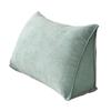 Almofada de sofá Almofada de encosto Almofada de proteção de cintura triangular Tatami Bolsa macia Almofada de cintura para sala de estar Almofada de encosto para janela saliente