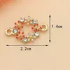 Fabricante de Pequeños Accesorios de Joyería Estilo Chanel, Venta al por Mayor de Joyería DIY Lista para Usar con Goteo de Aceite y Pedrería, Accesorios de Joyería DIY Hechos a Mano Transfronterizos