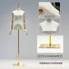 Tienda de Ropa Accesorios de Modelo Ropa de Mujer Maniquí de Medio Cuerpo para Escaparate Perchero Muñeca Falsa Maniquí de Vestido de Novia Soporte de Exhibición