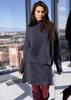 Suéter Transfronterizo Europeo y Americano Moda Casual Otoño e Invierno 2026 Nuevo Color Sólido Multicolor Elegante Cuello Redondo Conjunto para Viajar