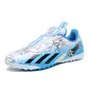 Zapatos de Fútbol Transpirables para Niños Transfronterizos, Cómodos y Transpirables, Venta al por Mayor con Hebilla Giratoria Botas de Fútbol