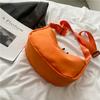Bolsa Feminina 2025 Nova Moda Outono e Inverno Estilo Coreano Grande Capacidade Bolsa Crossbody Casual Leve Oxford Simples Bolsa de Bolinho