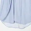 Marca Z rayada transfronteriza popular moda europea y americana AliExpress camisa con lazo ropa de mujer azul cielo dulce y fresca ZA