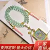 Pingente de Contas de Oração Thangka de Xizang com 54 Contas, Acessório de Caixa Gawu Mandala, Enfeite Decorativo Pendurado Estilo Xizang, Item de Nicho Estilo Étnico