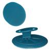 Cepillo de Masaje para Cabello y Champú de Silicona Húmedo y Seco Listo para Usar al por Mayor Artefacto de Baño Cepillo Suave para Baño del Fabricante