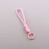 Lanyard Tejido de Muñeca Colorida Accesorio para Funda de Teléfono Correa para Botella de Agua Taza Correa de Asa de Bolsa Lanyard de Muñeca Pequeña de Moda