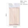 Palito de Laranja para Nail Art de Tamanho Múltiplo, Palito de Madeira para Nail Art, Ferramenta de Pontilhismo, Palito de Bambu, 100 Peças, Ferramenta de Nail Art Embossada