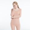 Novas Peças Íntimas Térmicas Catiônicas Outono e Inverno Roupas de Outono Femininas e Calças Compridas Traje Quente Forrado com Fleece e Espessado Camada Base Slim