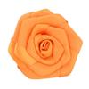 En Stock 4cm Sombrero de Confinamiento de Cinta DIY Flor Pequeña Flor de Cinta de Satén Flor de Rosa Pentagonal Accesorios para Caja de Dulces de Boda Sombrero de Flor de Mano