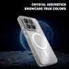 Adecuado para la funda del teléfono Xiaomi 17T Pro con atracción magnética, transparencia, delgadez y amigabilidad con la piel LeReach