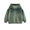 Sudadera con capucha para niño, colección primavera/otoño, nuevo estilo 2026, top de manga larga para niños, atuendo de otoño elegante y genial para bebés niños