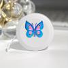 Regla Telescópica Automática de Color Fluorescente Estilo Nórdico Mariposa Cinta de Medir Ropa Hiptone Regla Suave Medición Portátil Mini Cuero