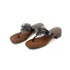 Exquisitas y Modernas Chanclas de Dedo Cuadrado con Diseño de Flores de Fuegos Artificiales 2026 Sandalias Abiertas de Tacón Grueso para Verano
