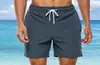 Calça de Praia Nova Masculina Shorts Esportivos Secagem Rápida Calças de Treino para Corrida com Forro Calças Casuais Calças Esportivas
