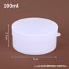 Caja Blanca para Ungüento 5 10 20 30 50g Fabricante Stock Listo Crema Cosmética Sub-Empaque Caja Pequeña de Plástico para Ungüento