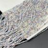 Calidad de exportación 2 mm cuentas planas multicorte cuentas de cristal de cristal rectificado a máquina cuentas para ensartar accesorios para joyería DIY materiales hechos a mano